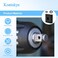 Koatukys 6 Sets of 38 and 12 Impact Retaining Ring Clip with ORing Fits Pneumatic Type Impact Wrench Including Retainer Ring Anvil Install Tool
