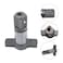 Laofudech N866410 N880093 N851276 Anvil Assembly Kit Fits Black Decker impact DCF899 Type 4 Impact Wrench 12 Inch Chuck Replacement Detent Pin Anvil Durable Carbon Steel