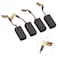 LonESA 4Pack Carbon Brush Motor Replacement Part Compatible with DeWalt DWE4120 DWE4011 Angle Grinder and N097696 HighPerformance Brush Set for DIY and Professional Use