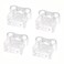 SURPOUF N558471 N569446 Nailer No Mar Tip 4 PCSCompatible with Replaces DCN680D1 DCN681B