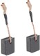 QINALO N257540 Carbon Brush Compatible with DeWalt DWE402DWE4214 Compatible Dewalt N257540 Replacement Angle Grinder Brush 2pack