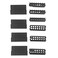 Tolxh DT70805QZ DT70805A9DT70805 Accessory Brackets and Separators Insert Bundle Pack for Bit Bar Tough Case Replacement Part New For DeWalt