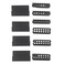 Tolxh DT70805QZ DT70805A9DT70805 Accessory Brackets and Separators Insert Bundle Pack for Bit Bar Tough Case Replacement Part New For DeWalt