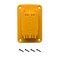 UOSXVC 5Packs Tool Holders for Dewalt 20V 12V Drill Tool Mount Fit for Milwaukee M18 Tools Yellow