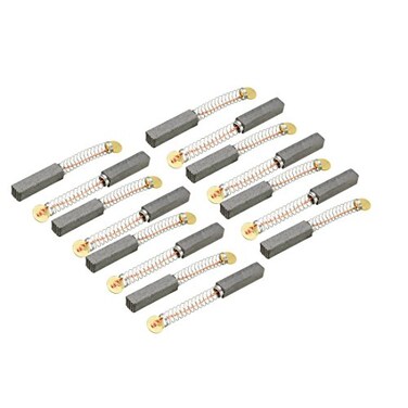 uxcell 15pcs Carbon Brushesfor Electric Motor20mmx5mmx5mmPower ToolHand DrillBlowerBlenderReplacement Repair Part