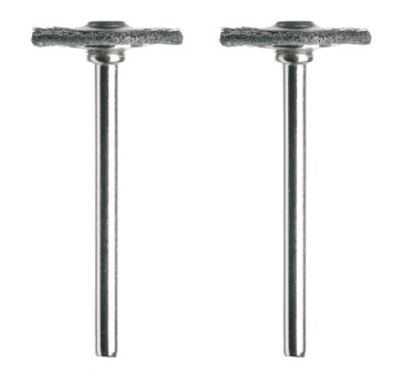 Dremel 42802 Carbon Steel Brushes 2 Pack 34 Diameter