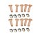 Tita / 3000 200 Carbon Brushes Compatible with Drmel Rotary Tool 10Pcs