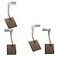 Tita / 9564 9565 9560CV 9561CV BO6040 PW5001C 9564CV Carbon Brushes Compatible with Angle Grinder Sander Wet Stone Polisher 4Pcs