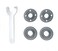MIKMAYTOO Dewalt Metabo Grinder Spanner Wrench 5811 4 PCS Compatible for Bosch Ryobi Black Decker