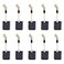 MARSTEK 10 Pack N257540 Replacement Electric Motor Carbon Brushes Compatible with Dewalt Angle Grinder DWE402 DWE4214