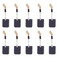 MARSTEK 10 Pack N257540 Replacement Electric Motor Carbon Brushes Compatible with Dewalt Angle Grinder DWE402 DWE4214