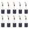 MARSTEK 10 Pack N257540 Replacement Electric Motor Carbon Brushes Compatible with Dewalt Angle Grinder DWE402 DWE4214