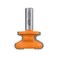 CMT ORANGE CMT 85560111 Finger Pull Bit 12Inch Shank 178Inch Diameter CarbideTipped