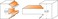 CMT ORANGE CMT Orange Tool 80052711 3Piece Entry Interior Door Router BIT Set
