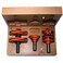 CMT ORANGE CMT Orange Tool 80052711 3Piece Entry Interior Door Router BIT Set