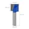 uxcell 17mm Dia 8mm Shank Bottom Cleaning Router Bit 2 Flutes Carbide Tipped Cutter Uncoated for Woodworking