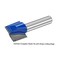 uxcell 17mm Dia 8mm Shank Bottom Cleaning Router Bit 2 Flutes Carbide Tipped Cutter Uncoated for Woodworking