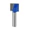 uxcell 17mm Dia 8mm Shank Bottom Cleaning Router Bit 2 Flutes Carbide Tipped Cutter Uncoated for Woodworking