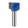 uxcell 20mm Dia 8mm Shank Bottom Cleaning Router Bit 2 Flutes Carbide Tipped Cutter Uncoated for Woodworking