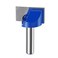 uxcell 28mm Dia 8mm Shank Bottom Cleaning Router Bit 2 Flutes Carbide Tipped Cutter Uncoated for Woodworking