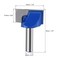 uxcell 30mm Dia 8mm Shank Bottom Cleaning Router Bit 2 Flutes Carbide Tipped Cutter Uncoated for Woodworking