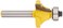 Yonico YONICO 13163q 516Inch Radius Round Over Edge Forming Router Bit 14Inch Shank