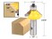Yonico YONICO Double Roundover Router Bits Edge Forming 38Inch 12Inch Shank 13130