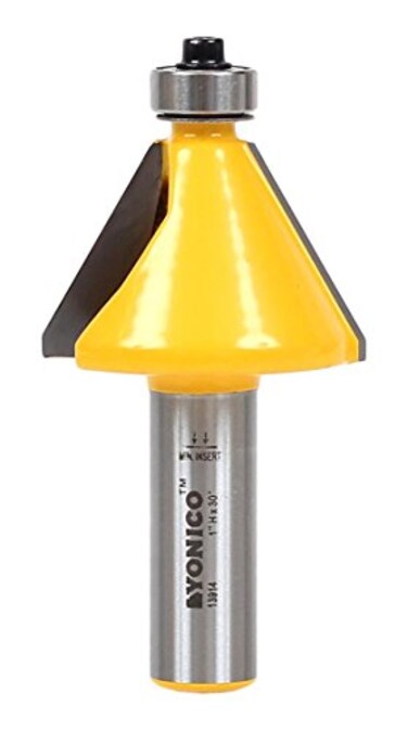 Yonico YONICO Router Bits Bevel Edge Forming 30 Degree 12Inch Shank 13914