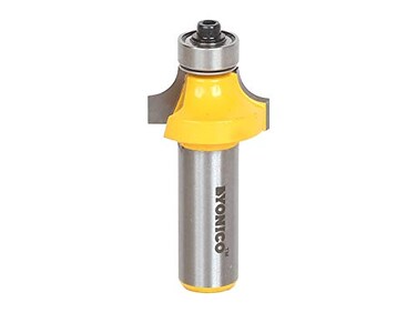 Yonico YONICO 13162 14Inch Radius Round Over Edge Forming Router Bit 12Inch Shank