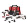 PORTER-CABLE PORTERCABLE 20V MAX 6 Tools Combo Kit Cordless Drill Set Impact Driver Circular Saw Reciprocating Saw Oscillating Tool Cutting Blade Flashlight and USB Charger PCCK617L6