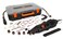 WEN 23103 1Amp Variable Speed Rotary Tool with 100 Accessories Carrying Case and Flex Shaft