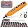 HARDELL Mini Cordless Rotary Tool 5Speed and USB Charging with storage case MultiPurpose 37V Power Rotary Tool for Sanding Polishing Drilling Etching Engraving DIY Crafts