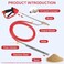 Gyfent Pressure Washer Sand Gun Blaster Kit with Gun 5000 PSI Sand Gun Blaster for Pressure Washer with 4 PCS Replacement Nozzle 14 Quick Disconnect Wet Abrasive Sand Gun Blaster Attachment