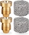 CIMALAB 11 Orifice Foam Cannon 2 Pieces 11 mm Orifice for Foam Cannon and 2 Pieces Foam Maker Universal Foam Cannon Orifice Nozzle Tips for Pressure Washer Foam Cannons Parts 3000 PSI 4 Pack