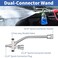 FENG PAI Foam Cannon DualConnector Accessory Pressure Washer Double Tip Attachment for Soap Cannon with 7PCS Pressure Washer Sprayer Nozzles for Car Wash14 Quick Connect Without Foam Cannon