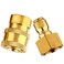 MIZORLIE Pressure Washer Adapter SetM22 Female Thread Fitting 38 Quick Connect kit5000 PSI