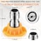 MorningRo 14 Inch Pressure Washer Nozzle Tips Quick Connector 25 Gpm 4000 Psi Power Washer Spray Tips Set for Home Car Patio DrivewayYellow10 Pack