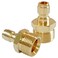 Uenede 2PCS Brass Pressure Washer Coupler M2214mm Male x 14 Quick Connect 5000PSI Metric Hex Nipple Coupling Adapter Fittings