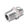 uxcell Flat Fan Spray Tip 14BSPT Male Thread 304 Stainless Steel Nozzle 65 Degree 11mm Orifice Diameter