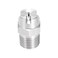 uxcell Flat Fan Spray Tip 14BSPT Male Thread 304 Stainless Steel Nozzle 65 Degree 11mm Orifice Diameter