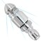 XYQMLY 1 Set Stainless Steel Pressure Washer Sewer Jetter Nozzle 14 Quick Connector High Pressure Drain Jetter Hose Nozzle Mini Compact Durable Sewer Jet Nozzle 5000 PSI