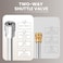 CHAVOR Dualconnector Power Washer Wand Foam Cannon Dual Connector Power Washer Double Tip Accessory 5 Pressure Washer Nozzle Tips 4000 PSI