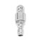 ECSiNG 1pcs 14 Quick Connect Hose Nozzle Sewer Jetter Nozzle Kit Drain Cleaning Jet Stainless Steel Pressure Washer Sewer Jetter Hose Nozzle 5000 PSI