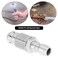 ECSiNG 1pcs 14 Quick Connect Hose Nozzle Sewer Jetter Nozzle Kit Drain Cleaning Jet Stainless Steel Pressure Washer Sewer Jetter Hose Nozzle 5000 PSI
