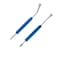 EZALOR Pressure Washer Extension Wand 17 Inch Stainless Steel Pressure Washer Wand with Slip Resistant Plastic Protective Cover 14 Quick Connect 2 Pack
