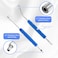 EZALOR Pressure Washer Extension Wand 17 Inch Stainless Steel Pressure Washer Wand with Slip Resistant Plastic Protective Cover 14 Quick Connect 2 Pack