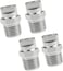 Marsrut Flat Fan High Pressure Washer Spray Tip 14BSPT Male Thread 304 Stainless Steel Nozzle 65 Degree 2mm Orifice Diameter Easy to Install 4 Pieces