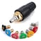 GALELEOPARD Turbo Nozzle Pressure Washer Tips 4000 PSI Upgrade 360 Rotating Turbo Spray Tips with 14 Quick Connector Pressure Washer Replacement for Cleaning Concrete Brick Surface 40 GPM