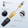 GALELEOPARD Turbo Nozzle Pressure Washer Tips 4000 PSI Upgrade 360 Rotating Turbo Spray Tips with 14 Quick Connector Pressure Washer Replacement for Cleaning Concrete Brick Surface 40 GPM
