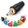 GALELEOPARD Turbo Nozzle Pressure Washer Tips 4000 PSI Upgrade 360 Rotating Turbo Spray Tips with 14 Quick Connector Pressure Washer Replacement for Cleaning Concrete Brick Surface 40 GPM